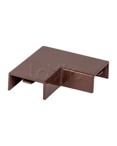 Поворот 90 гр. (20х10) (4 шт) темное дерево EKF-Plast (abd-20-10x4) в Самаре Аксессуары для кабель-канала Pintop.ru