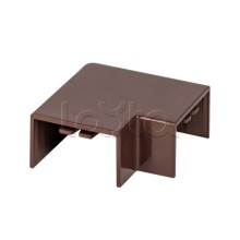 Поворот 90 гр. (25х16) (4 шт) темное дерево EKF-Plast (abd-25-16x4)