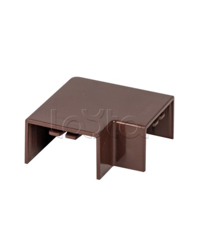 Поворот 90 гр. (25х16) (4 шт) темное дерево EKF-Plast (abd-25-16x4) в Самаре Аксессуары для кабель-канала Pintop.ru