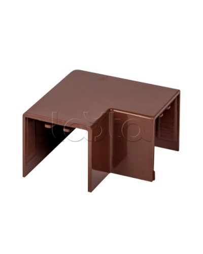 Поворот 90 гр. (25х25) (4 шт) темное дерево EKF-Plast EKF (abd-25-25x4) EKF (abd-25-25x4) в Самаре Аксессуары для кабель-канала Pintop.ru