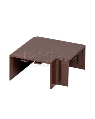 Поворот 90 гр. (40х25) (4 шт) темное дерево EKF-Plast EKF (abd-40-25x4) EKF (abd-40-25x4) в Самаре Аксессуары для кабель-канала Pintop.ru