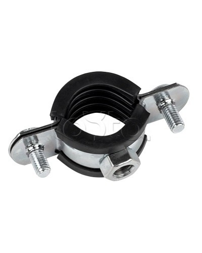 Хомут стальной 1 (32-37 мм), с уплотнителем EKF (hsu1100) в Самаре Стяжки-хомуты Pintop.ru