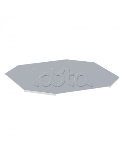 Крышка на ответвитель крестообразный лестничный усиленная 400 мм EKF (kxltp400-2) в Самаре Аксессуары для лотков Pintop.ru