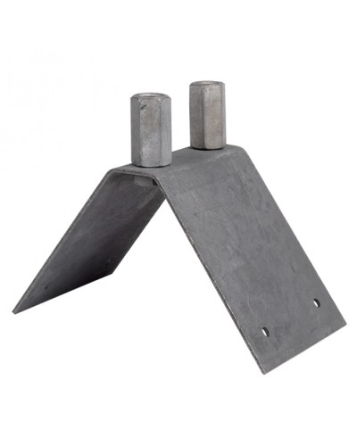 Крепление молниеприёмника D=16 на конёк, угол 60 град. HZ EKF PROxima (lp-04003) в Самаре Электротехническое оборудование Pintop.ru