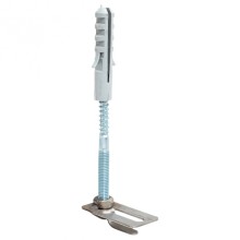 Держатель фасадный с крючком, L=100мм, NI EKF PROxima (lp-31610-ni)