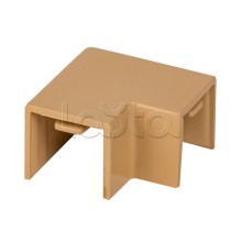 Поворот 90 гр. (16х16) (4 шт) светлое дерево EKF-Plast (abl-16-16x4)