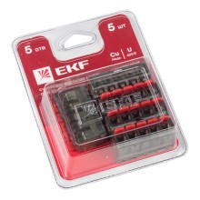 Клемма СМК 221-415 5 отверстий 0.2-4.0 мм2 блистер (5шт.) EKF PROxima (plc-smk-221-415b)