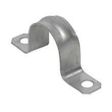 Скоба металлическая двухлапковая d25-26 мм (10 шт) EKF PROxima (sm-2-25-26-r)