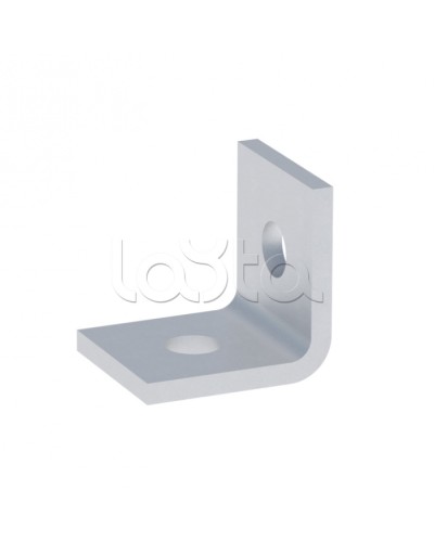 STRUT-пластина угловая 90гр. 2 отверстия EKF (stpu2) в Самаре Аксессуары для лотков Pintop.ru