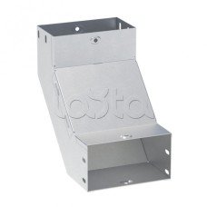 Угол 90 град. вертикальный внутренний 100x500 мм INOX EKF (vi90100500-INOX)