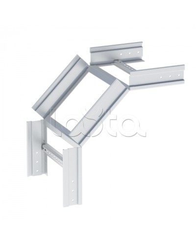 Угол 90 градусов вертикальный внешний лестничный усиленный 100x800 мм (2 мм) EKF (voltp90100800-2) в Самаре Аксессуары для лотков Pintop.ru