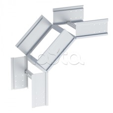 Угол 90 градусов вертикальный внешний лестничный усиленный 150x500 мм (2 мм) HDZ EKF (voltp90150500-2-HDZ)