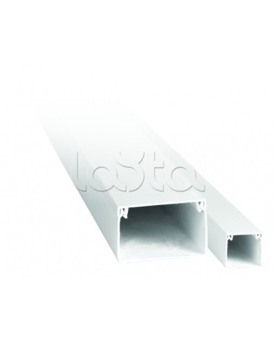 Канал кабельный (20х10) (160 м) белый EKF Basic (kk-20-10-basic) в Самаре Кабель-канал Pintop.ru