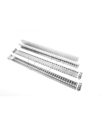 Шина монтажная 23х73 с держателем для шкафов EMS высота/ширина/глубина 800 мм Elbox EMS-RM-73.23.800 в Самаре Аксессуары для стоек и шкафов Pintop.ru