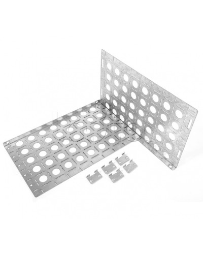 Комплект боковых монтажных панелей 19 (В400xГ210) Elbox EU-400.210 в Самаре Аксессуары для стоек и шкафов Pintop.ru