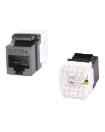 Модуль Keystone Jack RJ45, категория5e, неэкранированный Eurolan 16B-U5-03WT в Самаре Коннекторы Pintop.ru