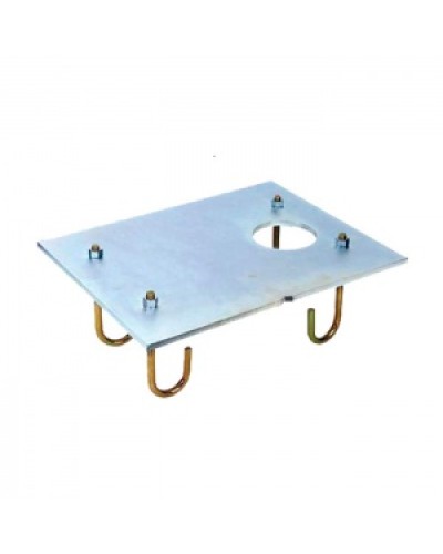 Пластина монтажная с анкерами для шлагбаумов 617 серии Faac 490095 в Самаре Запчасти для шлагбаумов и автоматики Pintop.ru