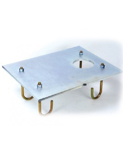 Пластина монтажная с анкерами для шлагбаума B680 H Faac 490139 в Самаре Запчасти для шлагбаумов и автоматики Pintop.ru