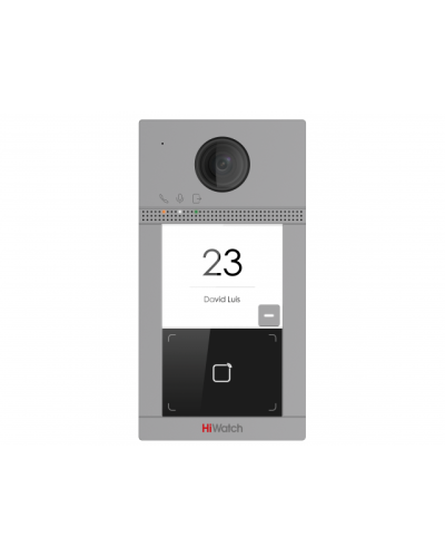 Вызывная панель HiWatch VDP-D4211W(B) в Самаре Вызывные видеопанели малоабонентные Pintop.ru