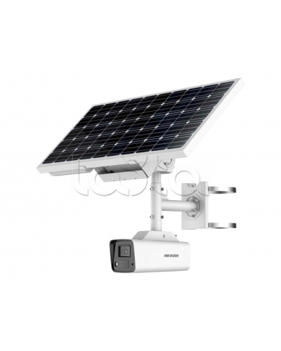 IP-Камера видеонаблюдения цилиндрическая солнечная Hikvision DS-2XS2T47G1-LDH/4G/C18S40(4mm) в Самаре IP-камеры Pintop.ru