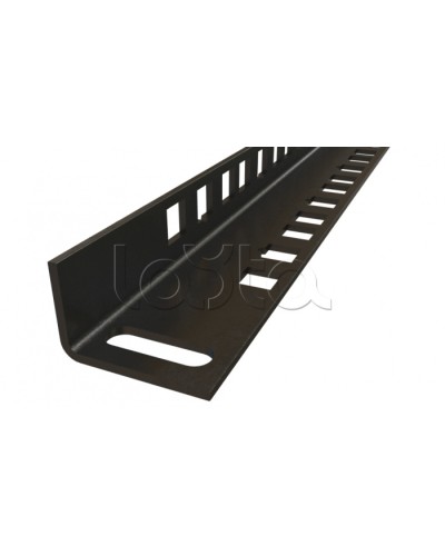 Кронштейн для крепления 19 дюймового оборудования черный RAL9005 Hyperline CTRP-19-4U-RAL9005 в Самаре Аксессуары для стоек и шкафов Pintop.ru