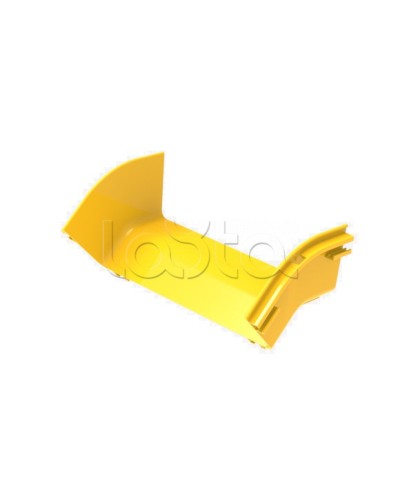 Угол 45° внешний (вниз) для оптического лотка Hyperline FBTR-300-ERS45 в Самаре Аксессуары для лотков Pintop.ru