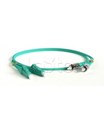 Патч-корд волоконно-оптический Hyperline FC-D2-503-LC/PR-ST/PR-H-3M-LSZH-AQ в Самаре Патч-корды оптические Pintop.ru