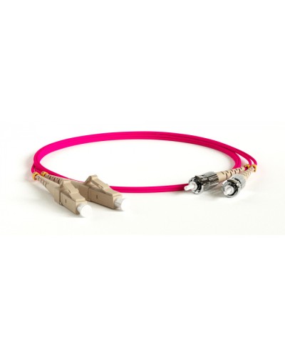 Патч-корд волоконно-оптический Hyperline FC-D2-504-LC/PR-ST/PR-H-3M-LSZH-MG в Самаре Патч-корды оптические Pintop.ru