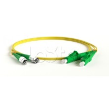 Патч-корд волоконно-оптический Hyperline FC-D2-9-FC/AR-LC/AR-H-2M-LSZH-YL