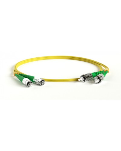 Патч-корд волоконно-оптический Hyperline FC-D2-9-LC/UR-ST/UR-H-50M-LSZH-YL в Самаре Патч-корды оптические Pintop.ru