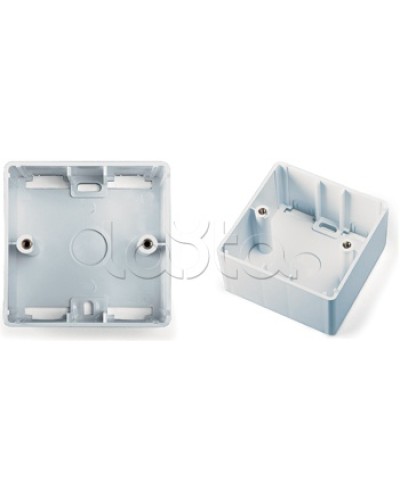 Коробка для настенного монтажа 80x80x45 мм, французский стандарт Hyperline (MB-E-35) в Самаре Распределительные коробки Pintop.ru