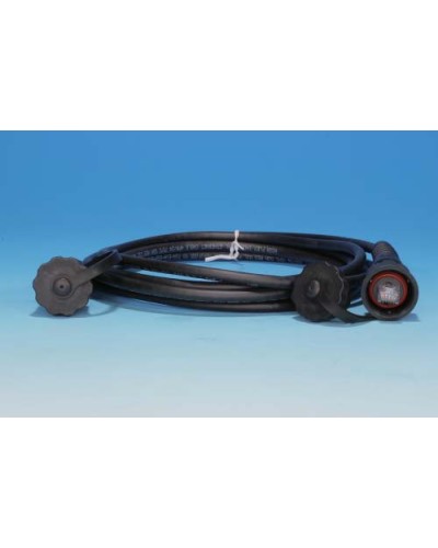 Патч-корд промышленный Hyperline PC-IE-LPM-STP-RJ45-RJ45-C6-10M-BK в Самаре Патчкорды (медные) Pintop.ru