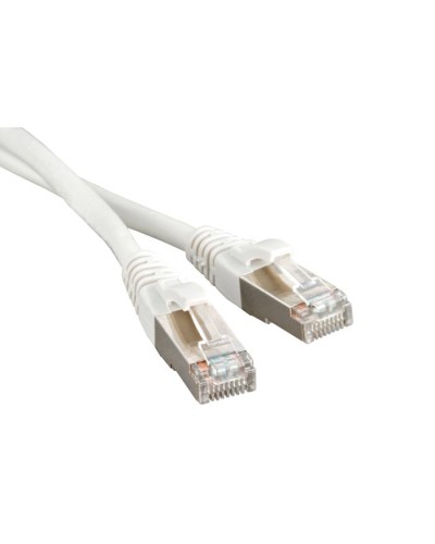 Патч-корд F/UTP Hyperline PC-LPM-STP-RJ45-RJ45-C6-5M-LSZH-WH в Самаре Патчкорды (медные) Pintop.ru