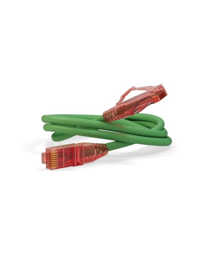 Патч-корд U/UTP Hyperline PC-LPM-UTP-RJ45-RJ45-C6-0.3M-LSZH-GN в Самаре Патчкорды (медные) Pintop.ru