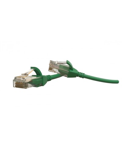 Патч-корд U/UTP Hyperline (PC-LPT-UTP-RJ45-RJ45-C6-1M-LSZH-GN) в Самаре Патчкорды (медные) Pintop.ru