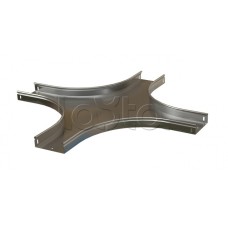 Ответвитель X-образный горизонтальный плавный Hyperline RST-CXS-600-80-0,8-R100-SZ