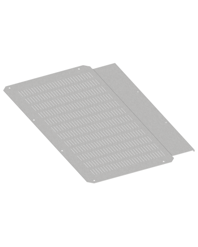 FORMAT Фланец основания встроенного отсека вентилируемый 400х800мм IEK (FO-00-FBCV-040-080) в Самаре Аксессуары для стоек и шкафов Pintop.ru