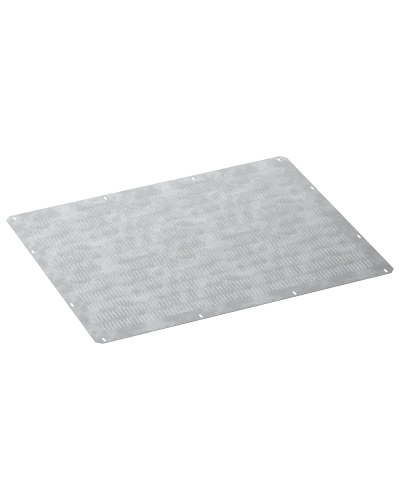 FORMAT Фланец основания вентилируемый в шкаф 1000х800мм IEK (FO-00-FBV-100-080) в Самаре Аксессуары для стоек и шкафов Pintop.ru