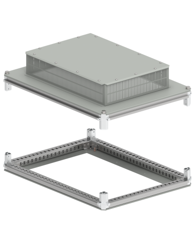 FORMAT Крыша и основание (под фланец) 600х800мм IP31 IEK (FO-00-KOF-060-080-31) в Самаре Аксессуары для стоек и шкафов Pintop.ru
