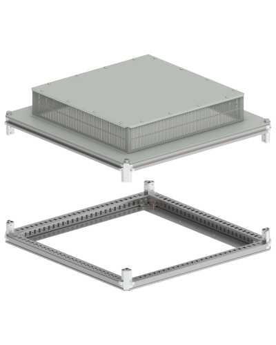 FORMAT Крыша и основание (под фланец) 800х800мм IP31 IEK (FO-00-KOF-080-080-31) в Самаре Аксессуары для стоек и шкафов Pintop.ru