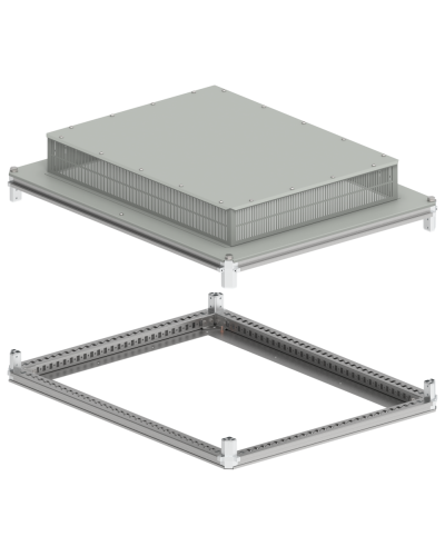 FORMAT Крыша и основание (под фланец) 800х1000мм IP31 IEK (FO-00-KOF-080-100-31) в Самаре Аксессуары для стоек и шкафов Pintop.ru