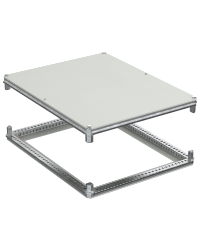 FORMAT Крыша и основание (под фланец) 1000х800мм IEK (FO-00-KOF-100-080) в Самаре Аксессуары для стоек и шкафов Pintop.ru