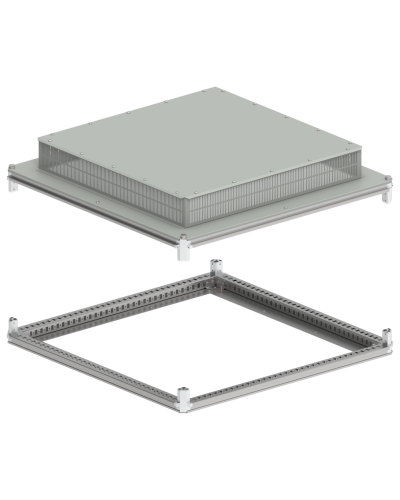 FORMAT Крыша и основание (под фланец) 1000х1000мм IP31 IEK (FO-00-KOF-100-100-31) в Самаре Аксессуары для стоек и шкафов Pintop.ru