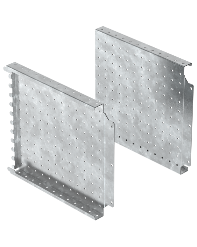 FORMAT Панель монтажная боковая перфорированная 300х400мм (2шт/упак) IEK (FO-00-MPSP-030-040) в Самаре Аксессуары для стоек и шкафов Pintop.ru