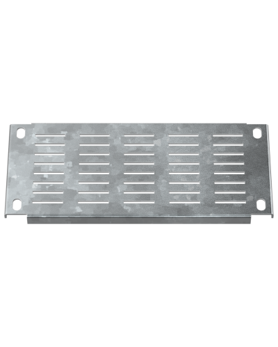 FORMAT Заглушка панели нижней наборной вентилируемой 100мм в шкаф шириной 400мм IEK (FO-00-PLTV-010-040) в Самаре Аксессуары для стоек и шкафов Pintop.ru