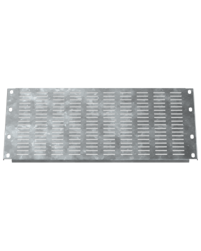 FORMAT Заглушка панели нижней наборной вентилируемой 200мм в шкаф шириной 600мм IEK (FO-00-PLTV-020-060) в Самаре Аксессуары для стоек и шкафов Pintop.ru