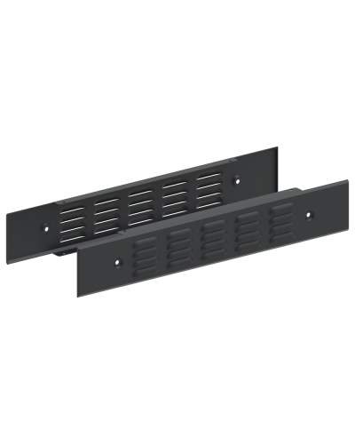 FORMAT Панель цоколя вентилируемая 100х600мм RAL7021 (2шт/компл) IEK (FO-00D-PCV-010-060-7021) в Самаре Аксессуары для стоек и шкафов Pintop.ru