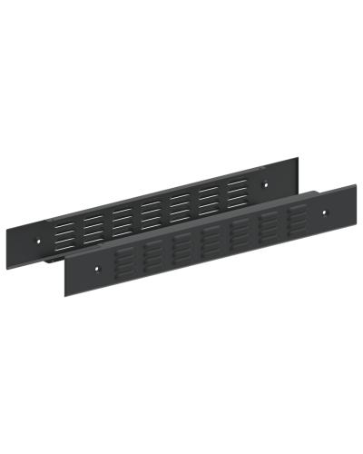FORMAT Панель цоколя вентилируемая 100х800мм RAL7021 (2шт/компл) IEK (FO-00D-PCV-010-080-7021) в Самаре Аксессуары для стоек и шкафов Pintop.ru