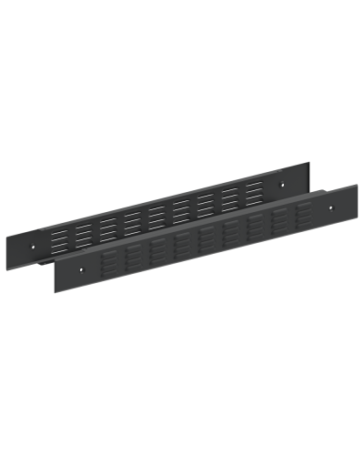 FORMAT Панель цоколя вентилируемая 100х1000мм RAL7021 (2шт/компл) IEK (FO-00D-PCV-010-100-7021) в Самаре Аксессуары для стоек и шкафов Pintop.ru