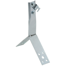 Держатель проводника круглого 6-10мм винтовой для конька h=100мм оцинкованная сталь IEK (ZDP80-11-4-16-100)